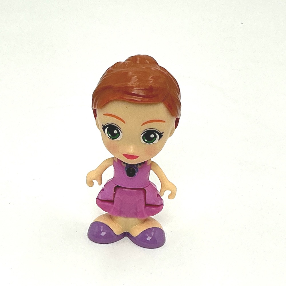 Vtech Flipsies Doll Girl Pink Dress Talks Works